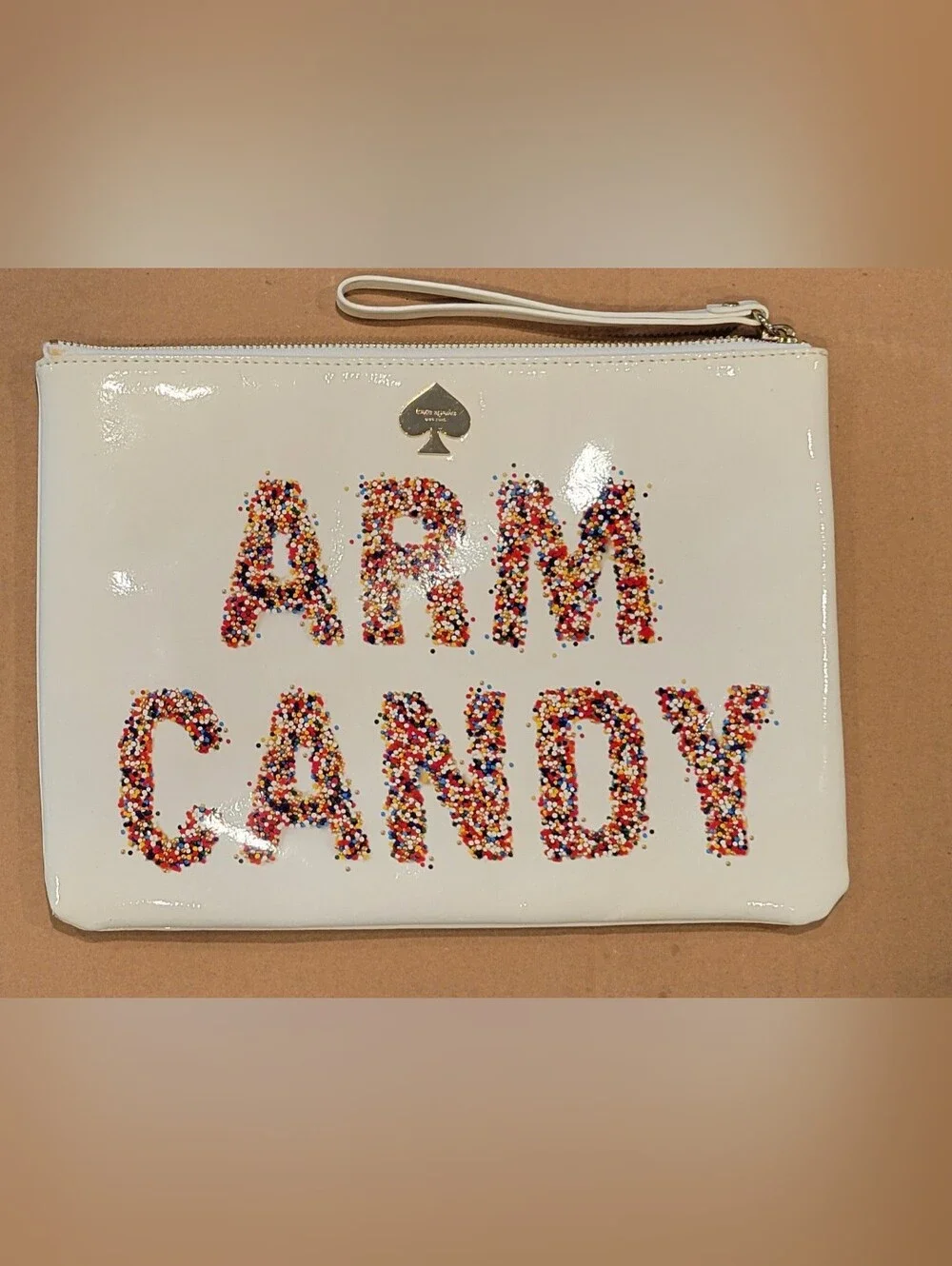Kate Spade NY White Patent 